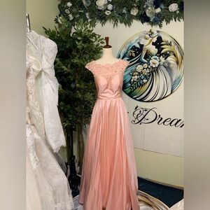 Sherri Hill Pink Prom Dress Gown Size 8